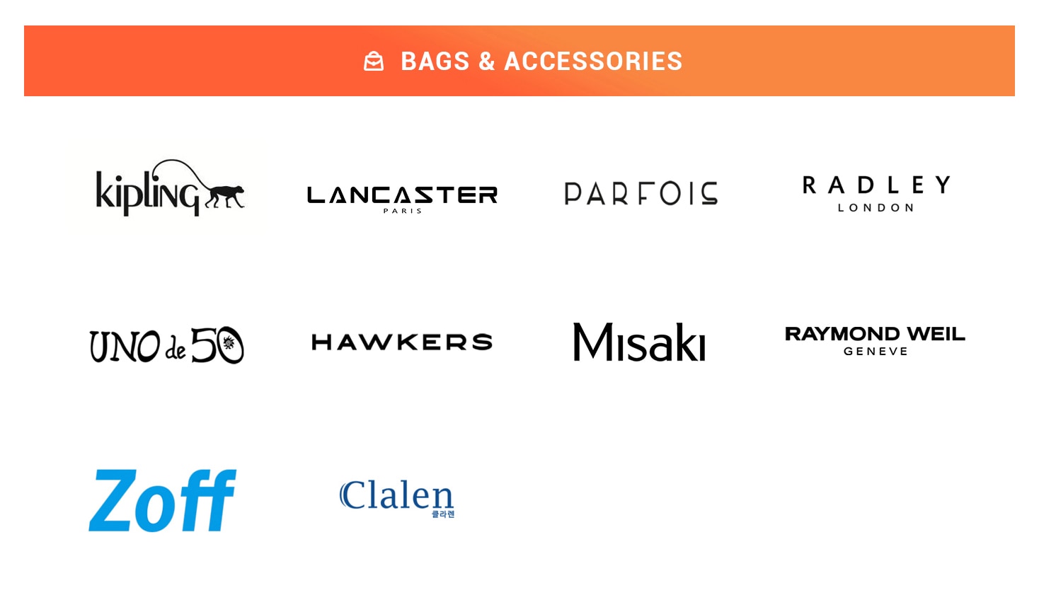 4. Bags & Accessories